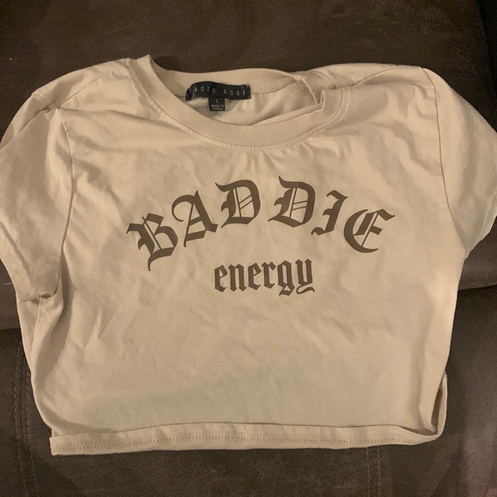 Brown Crop Top